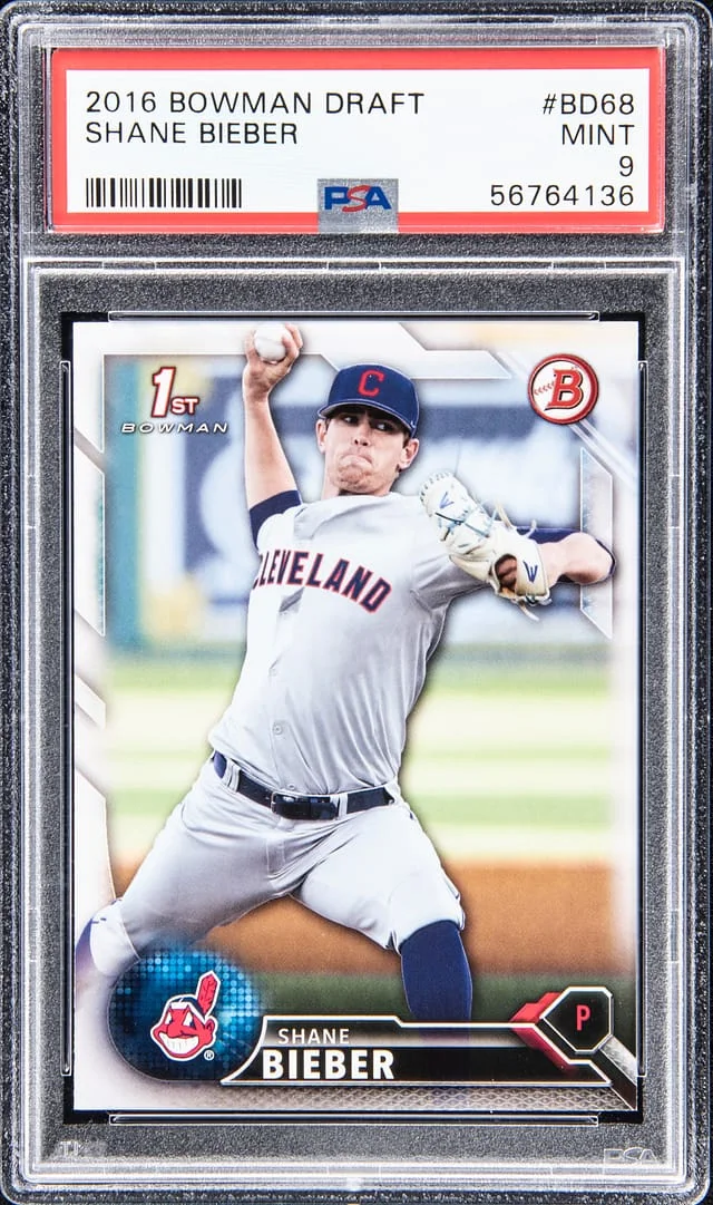 2016 Bowman Draft Shan Bieber #BD-68 card image
