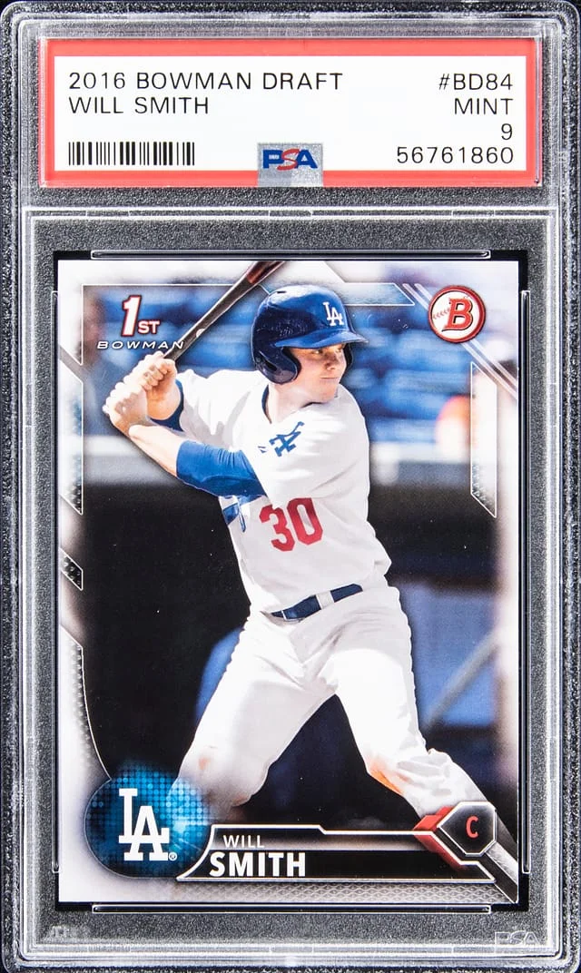 2016 Bowman Draft Will Smith #BD-84 card image