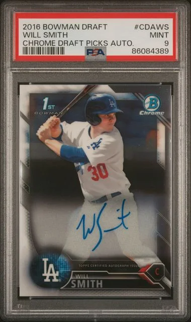 2016 Bowman Draft Will Smith Chrome Draft Picks Autographs #CDA-WS card image