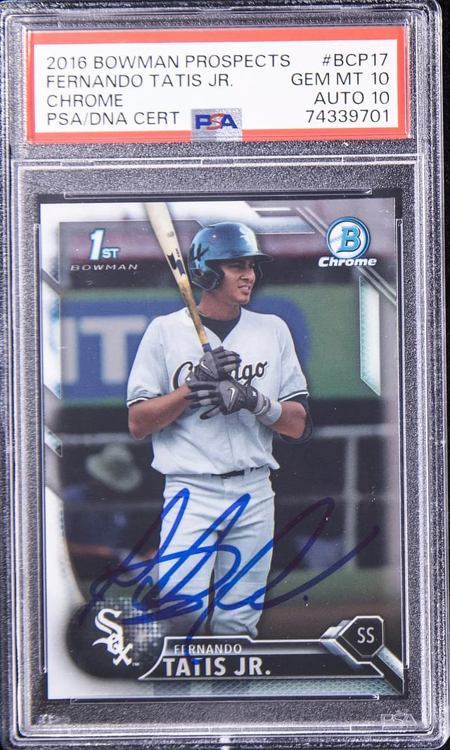 2016 Bowman Fernando Tatis Jr. Prospects Chrome #BCP17 card image
