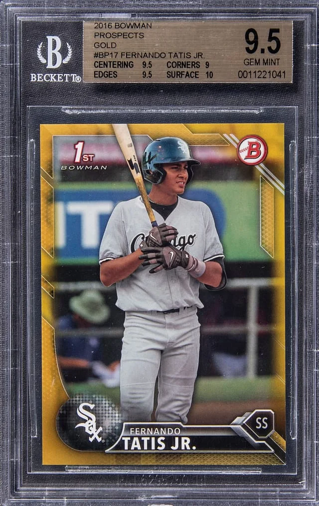 2016 Bowman Fernando Tatis Jr. Prospects #BP17 card image