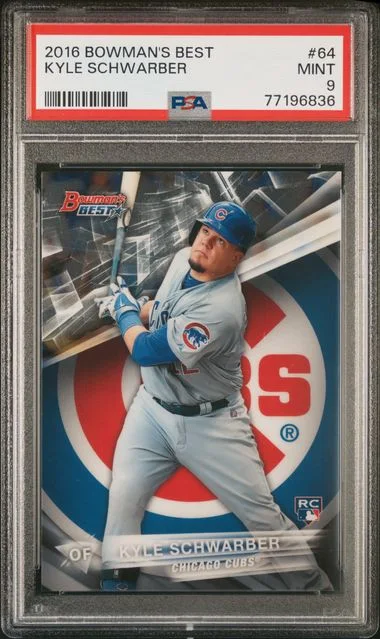 2016 Bowman's Best Kyle Schwarber #64 card image
