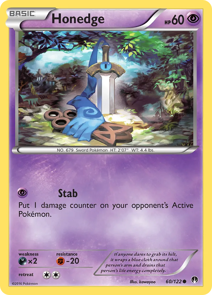 2016 BREAKpoint Honedge Common #060/122 Common card image