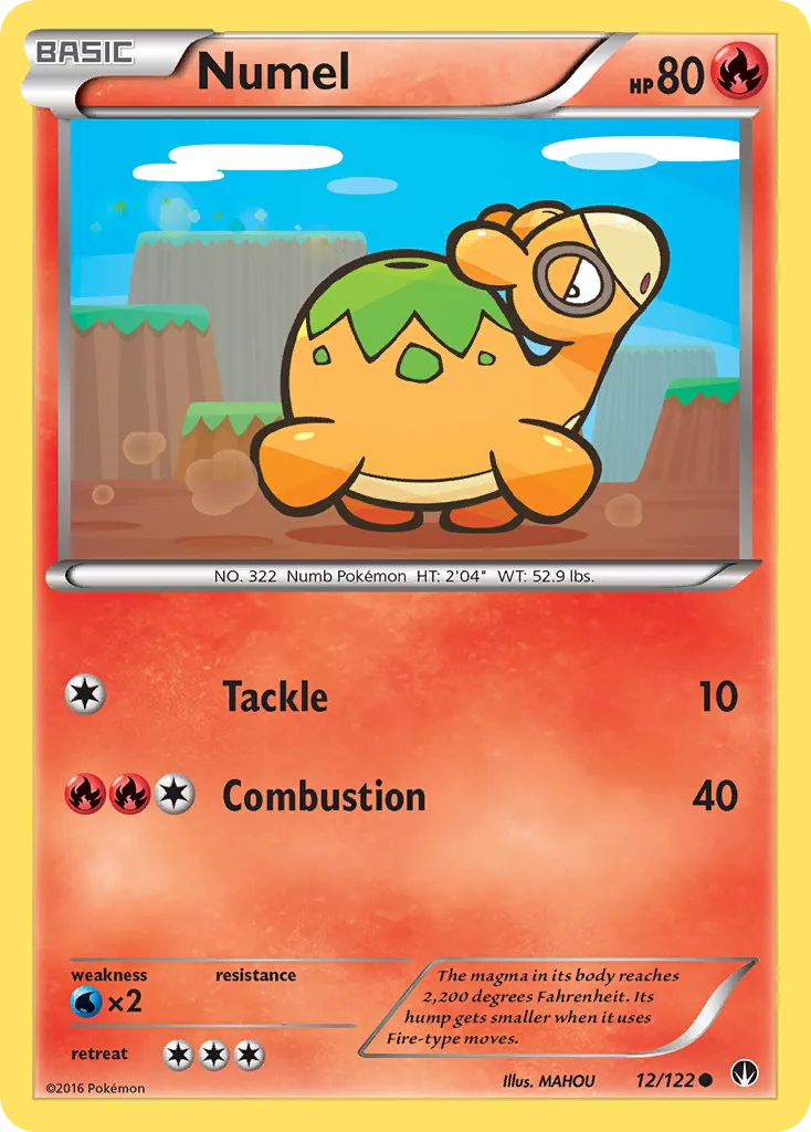 2016 BREAKpoint Numel Common #012/122 Common card image