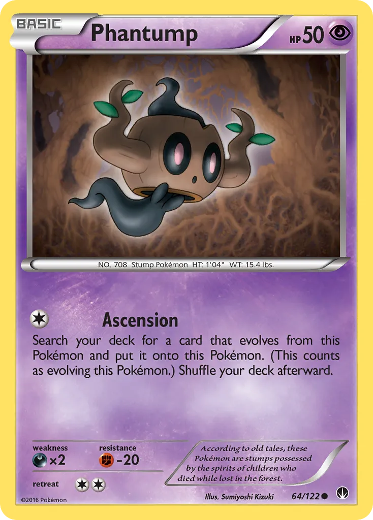2016 BREAKpoint Phantump Common #064/122 Common card image