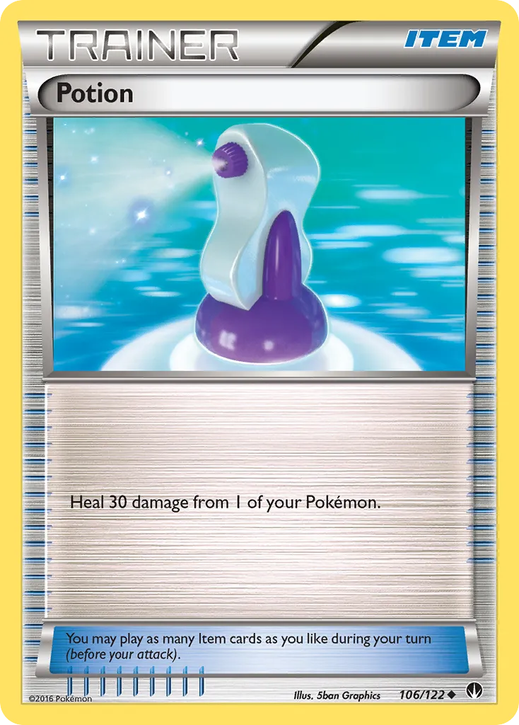 2016 BREAKpoint Potion Uncommon #106/122 Uncommon card image