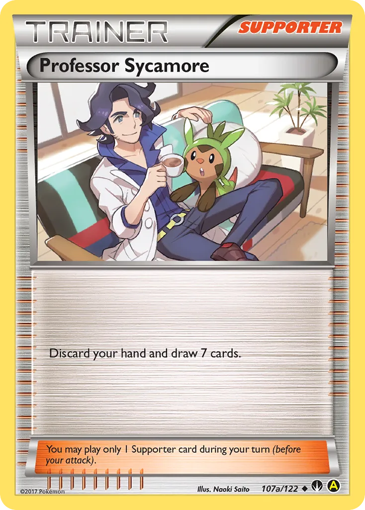 2016 BREAKpoint Professor Sycamore #107A/122 Uncommon card image