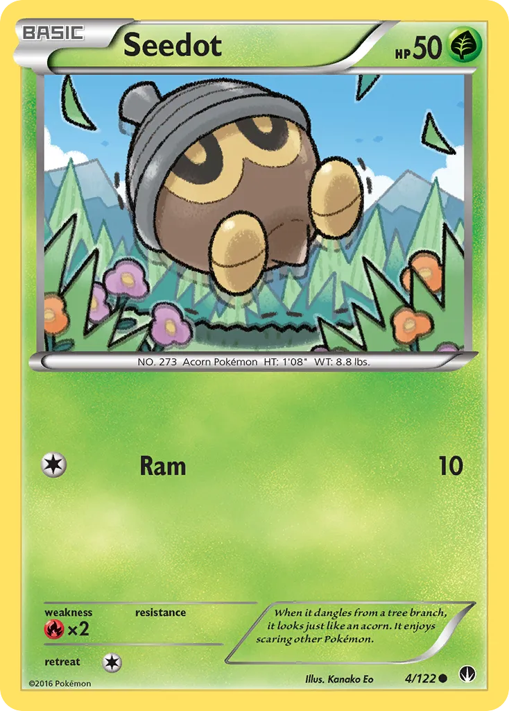 2016 BREAKpoint Seedot Common #004/122 Common card image