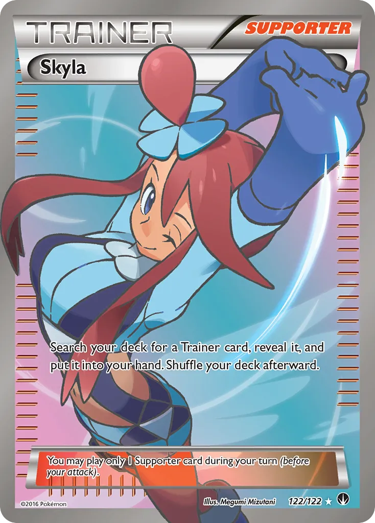 2016 BREAKpoint Skyla Rare Ultra #122/122 Rare Ultra card image