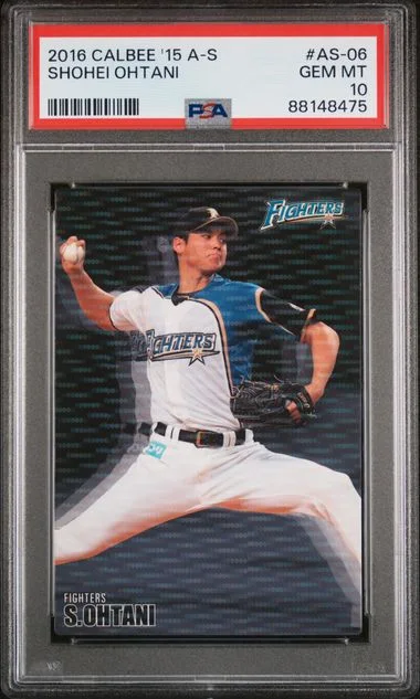 2016 Calbee 2015 All-Stars Shohei OhtaniRookie #AS-06 card image