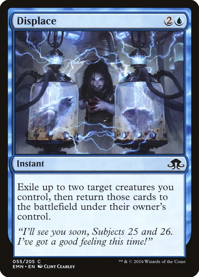 2016 Eldritch Moon Displace common #55 unlisted card image