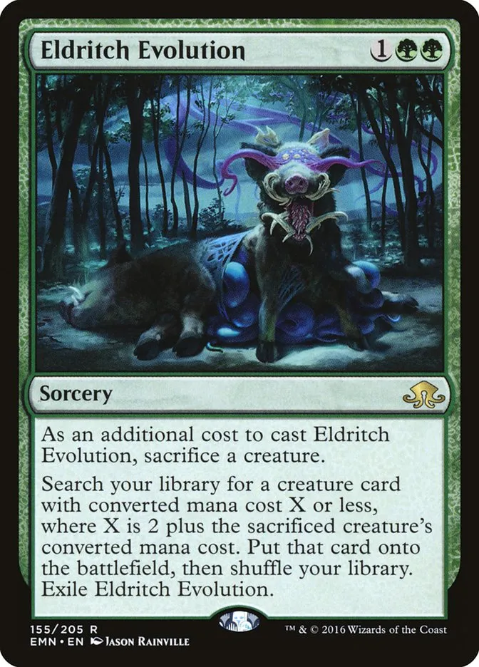 2016 Eldritch Moon Eldritch Evolution rare #155 unlisted card image
