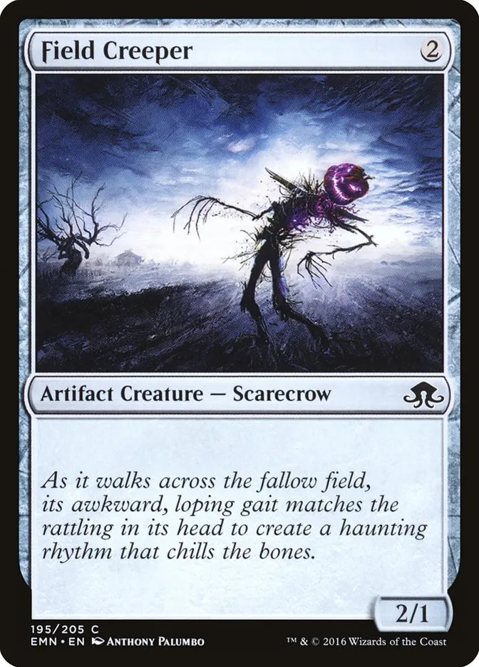 2016 Eldritch Moon Field Creeper common #195 unlisted card image