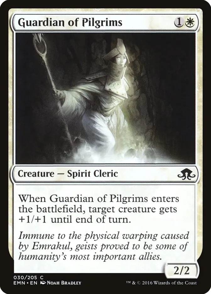 2016 Eldritch Moon Guardian of Pilgrims common #30 unlisted card image