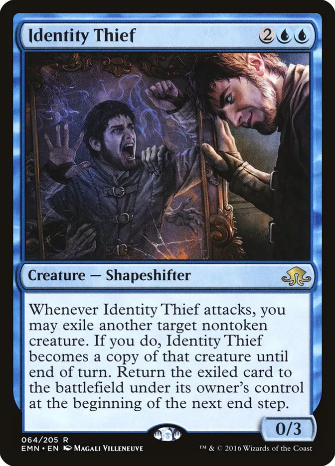 2016 Eldritch Moon Identity Thief rare #64 unlisted card image