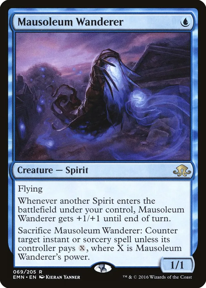 2016 Eldritch Moon Mausoleum Wanderer rare #69 unlisted card image