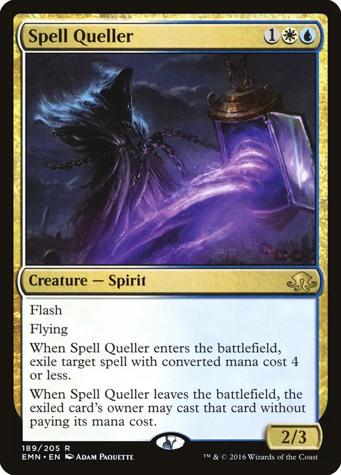 2016 Eldritch Moon Spell Queller rare #189 unlisted card image