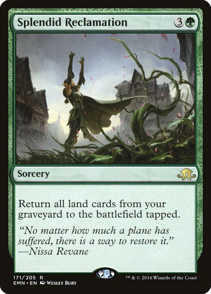 2016 Eldritch Moon Splendid Reclamation rare #171 unlisted card image