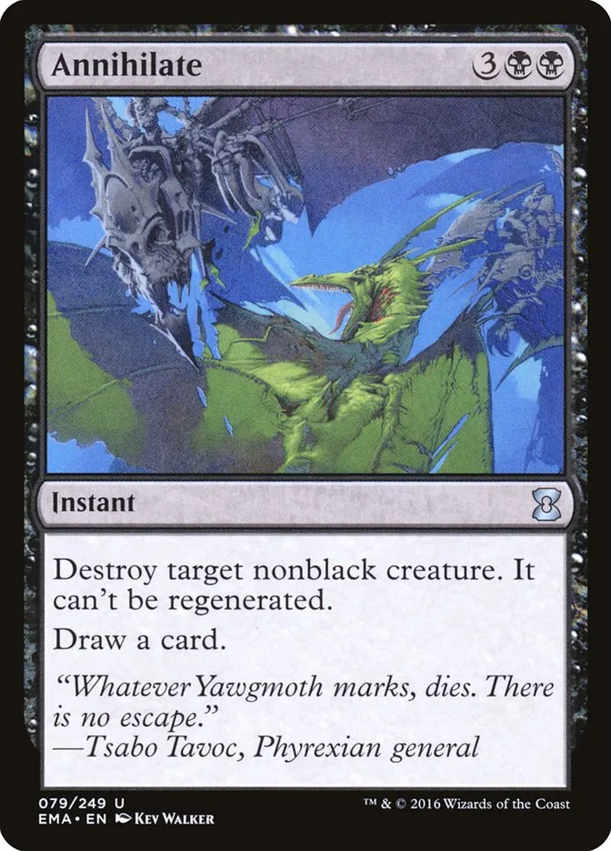 2016 Eternal Masters Annihilate uncommon #79 unlisted card image