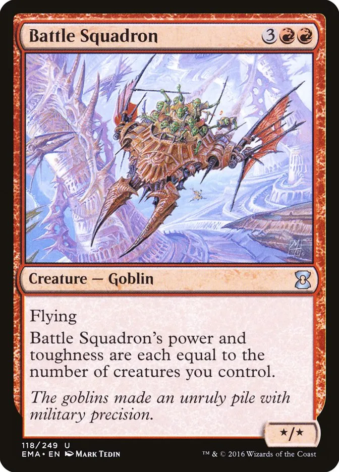 2016 Eternal Masters Battle Squadron uncommon #118 unlisted card image
