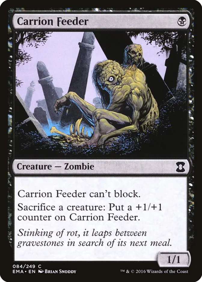2016 Eternal Masters Carrion Feeder common #84 unlisted card image