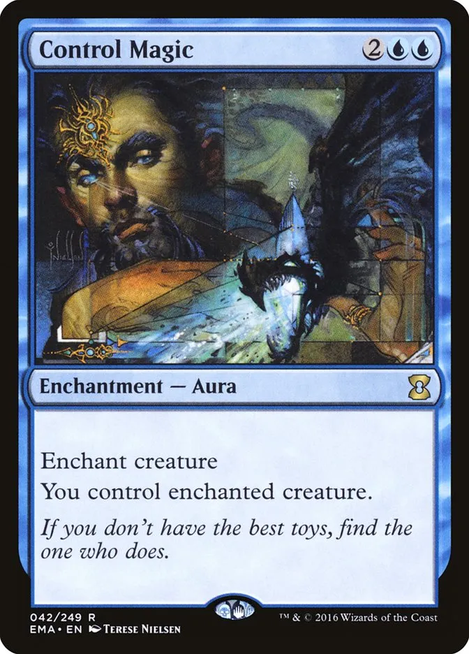 2016 Eternal Masters Control Magic rare #42 unlisted card image