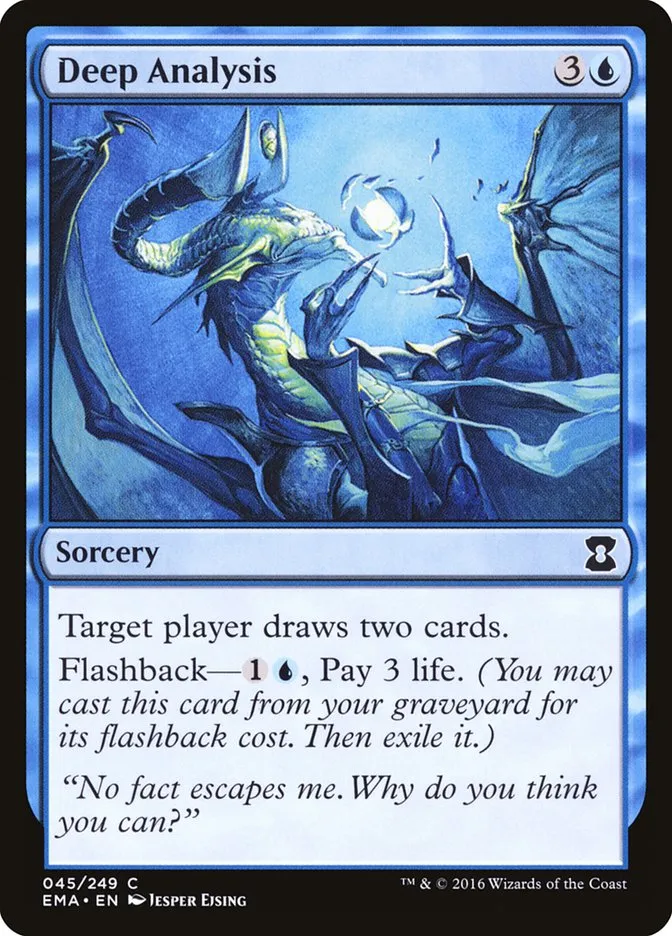 2016 Eternal Masters Deep Analysis common #45 unlisted card image