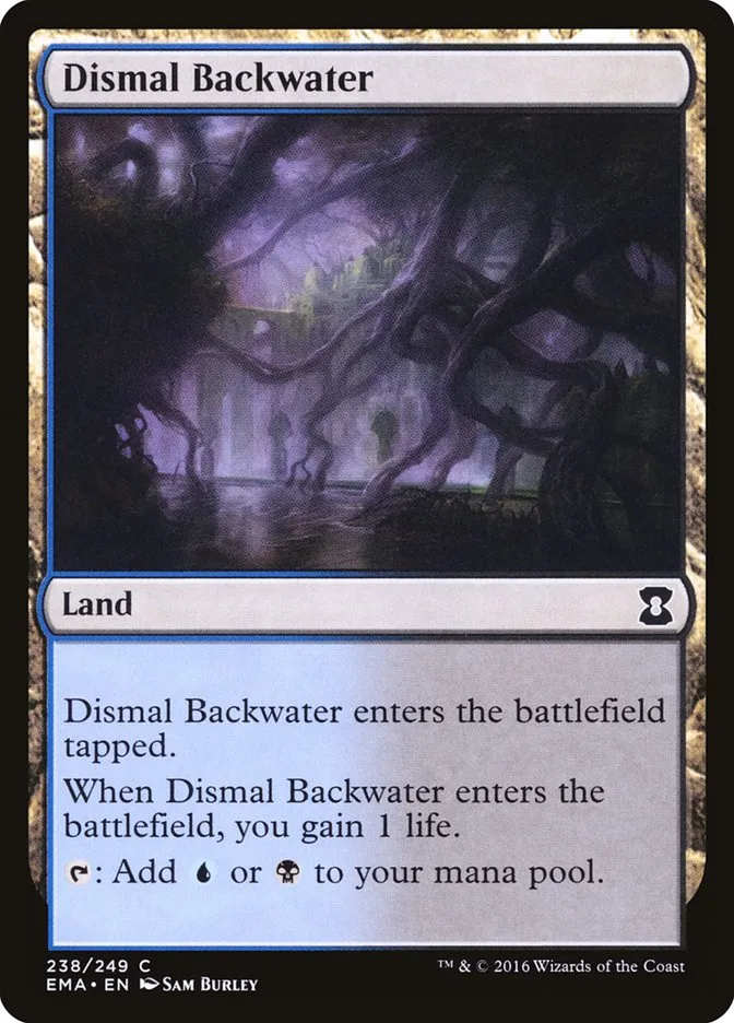 2016 Eternal Masters Dismal Backwater common #238 unlisted card image