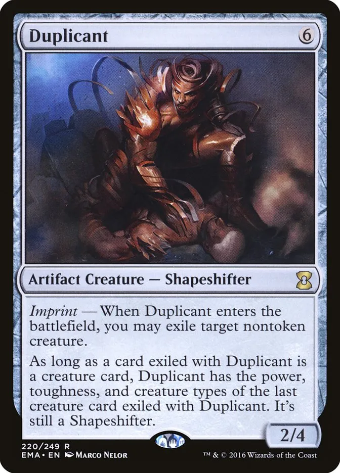 2016 Eternal Masters Duplicant rare #220 unlisted card image