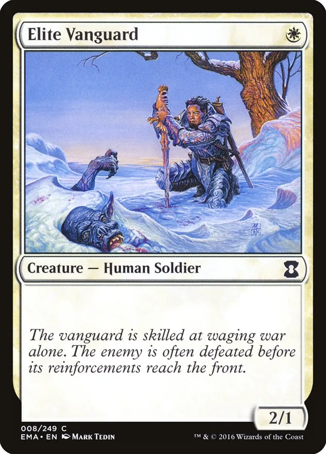 2016 Eternal Masters Elite Vanguard common #8 unlisted card image