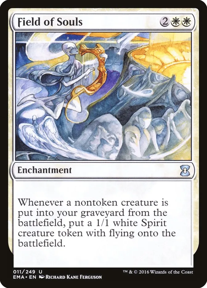 2016 Eternal Masters Field of Souls uncommon #11 unlisted card image