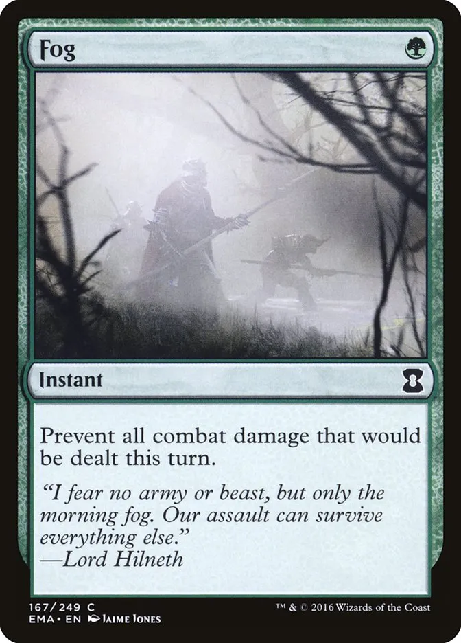 2016 Eternal Masters Fog common #167 unlisted card image