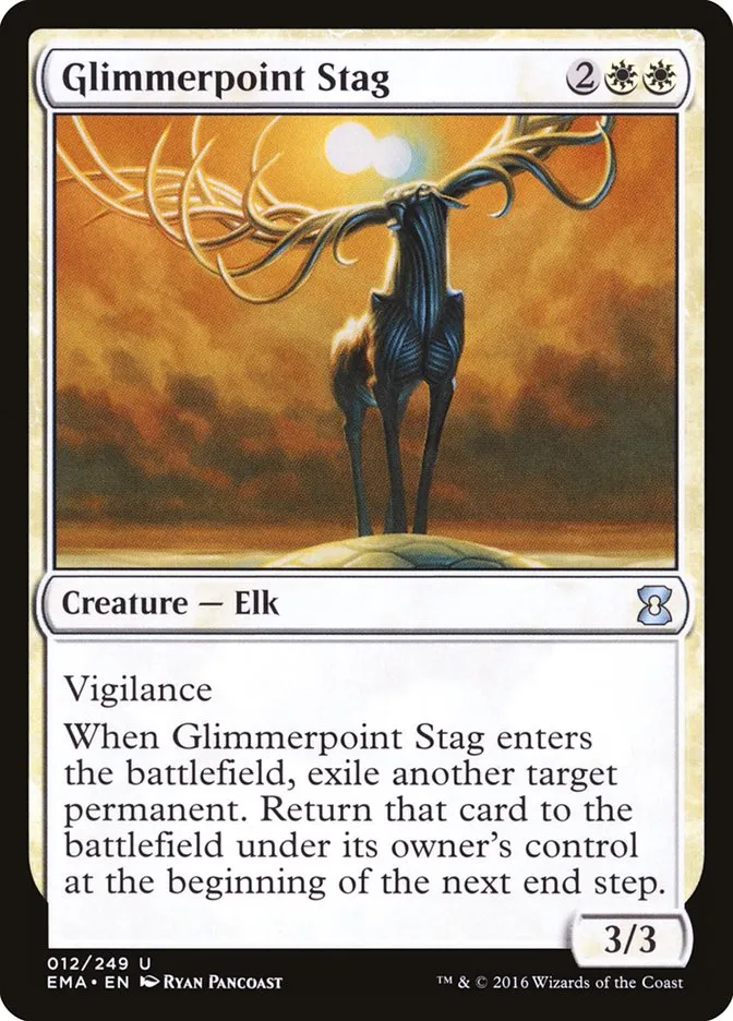 2016 Eternal Masters Glimmerpoint Stag uncommon #12 unlisted card image