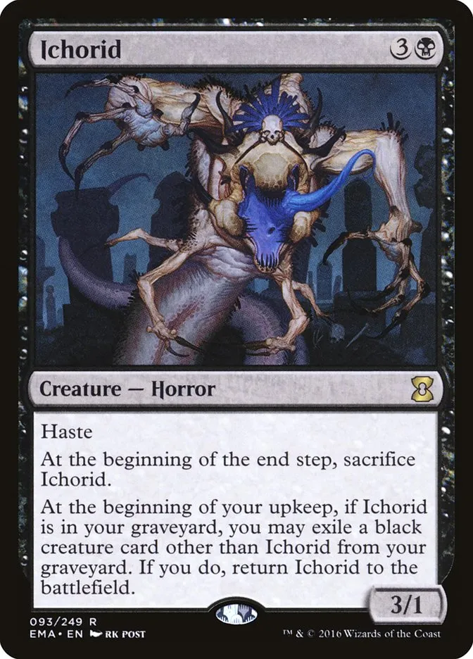 2016 Eternal Masters Ichorid rare #93 unlisted card image