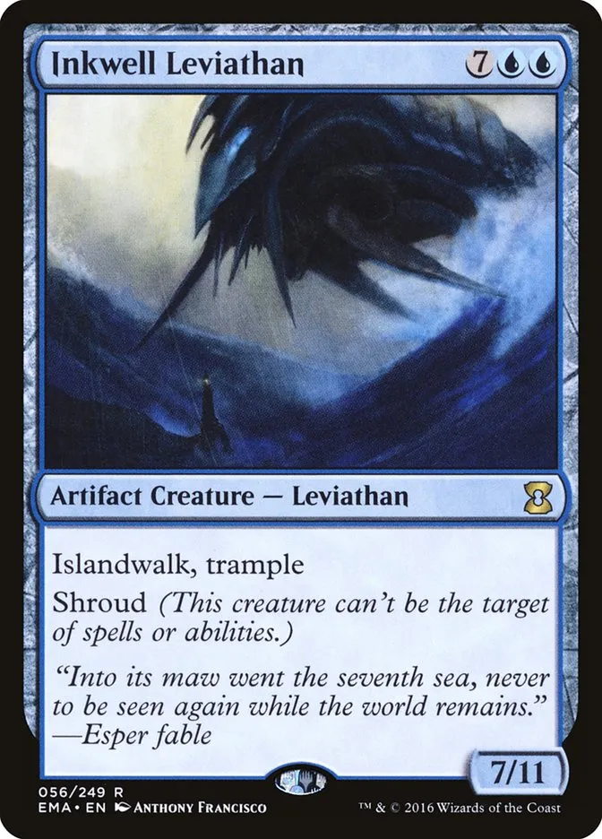 2016 Eternal Masters Inkwell Leviathan rare #56 unlisted card image