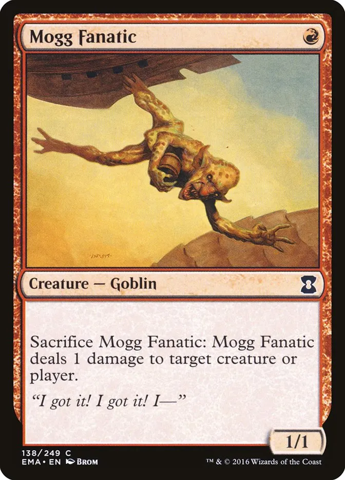 2016 Eternal Masters Mogg Fanatic common #138 unlisted card image