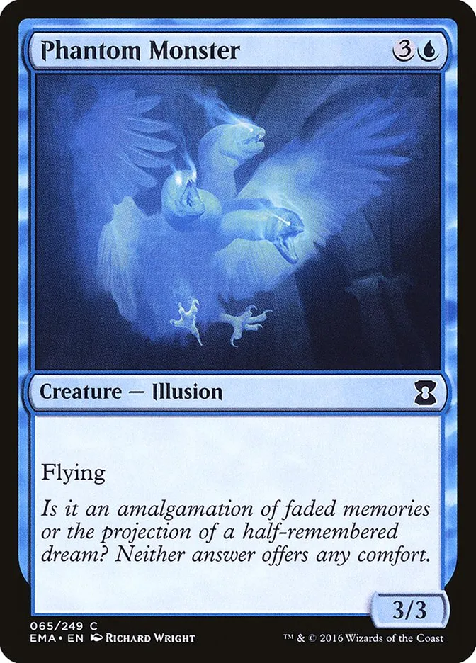 2016 Eternal Masters Phantom Monster common #65 unlisted card image