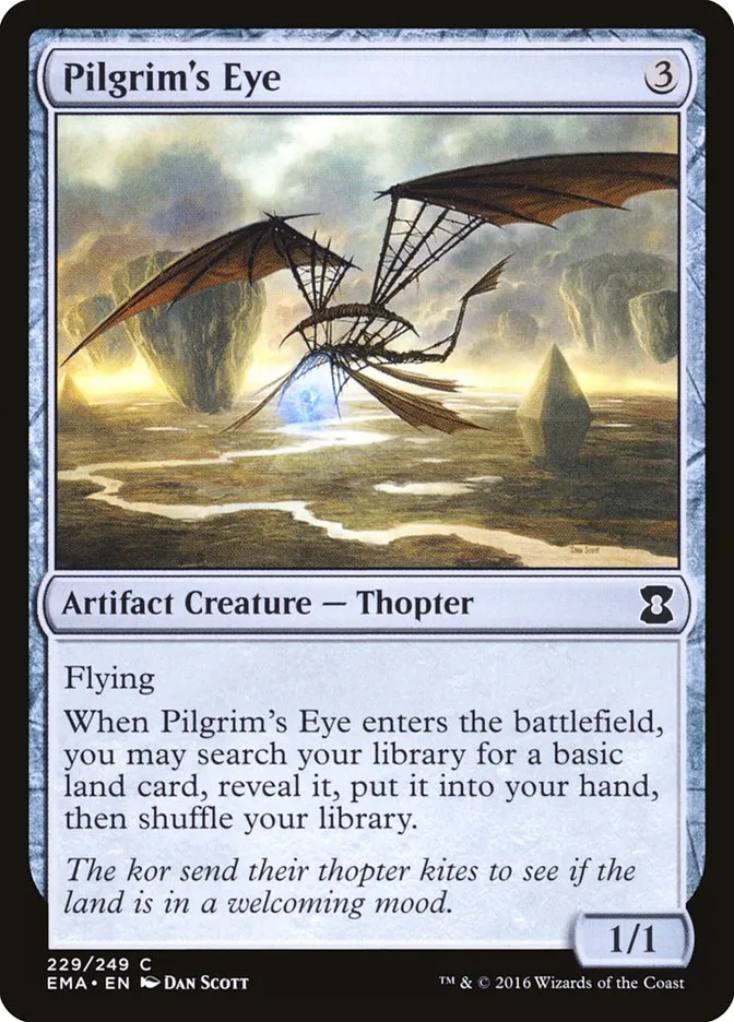 2016 Eternal Masters Pilgrim's Eye common #229 unlisted card image