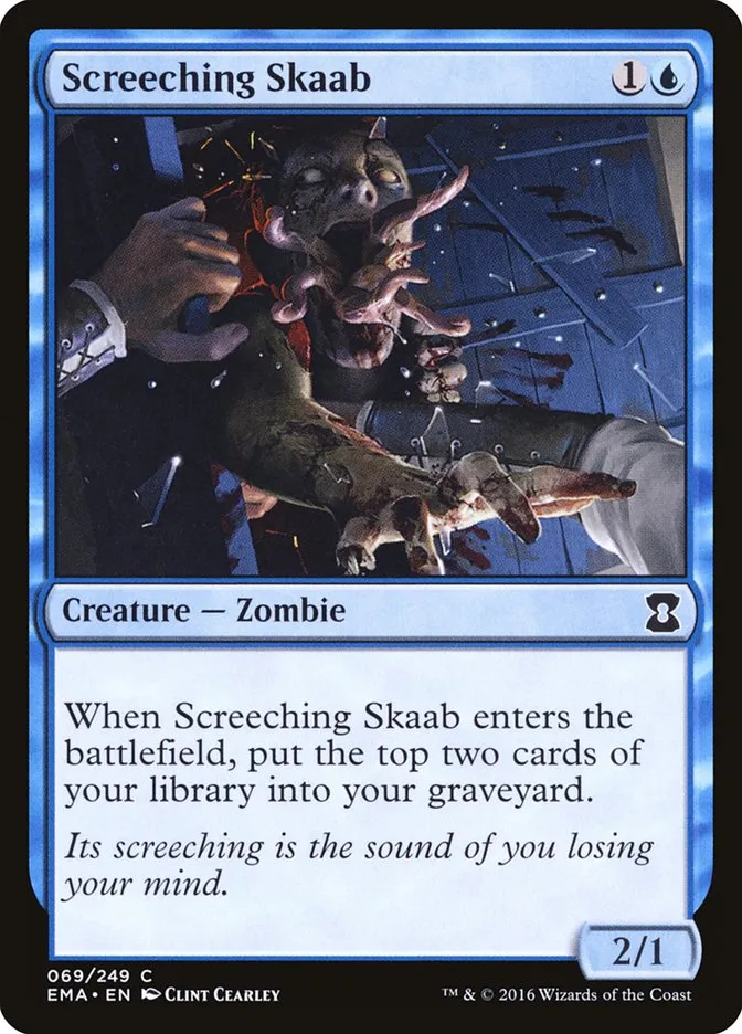 2016 Eternal Masters Screeching Skaab common #69 unlisted card image