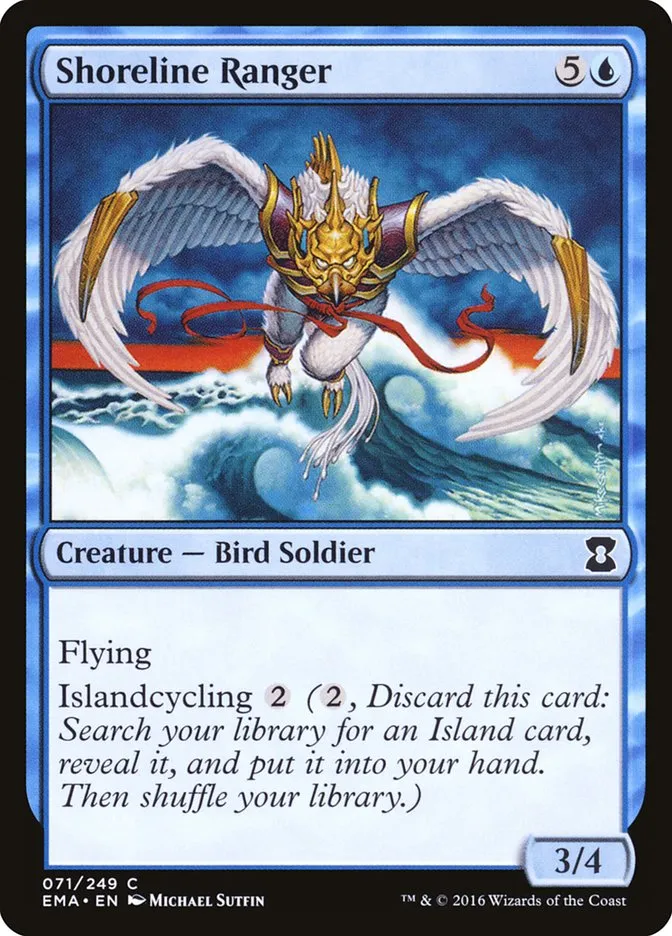 2016 Eternal Masters Shoreline Ranger common #71 unlisted card image