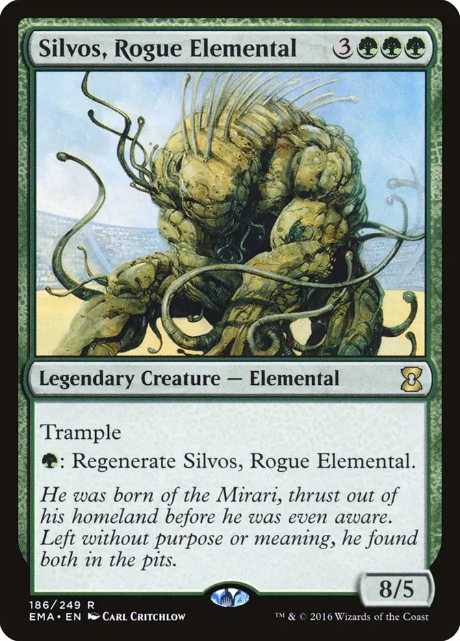 2016 Eternal Masters Silvos, Rogue Elemental rare #186 unlisted card image