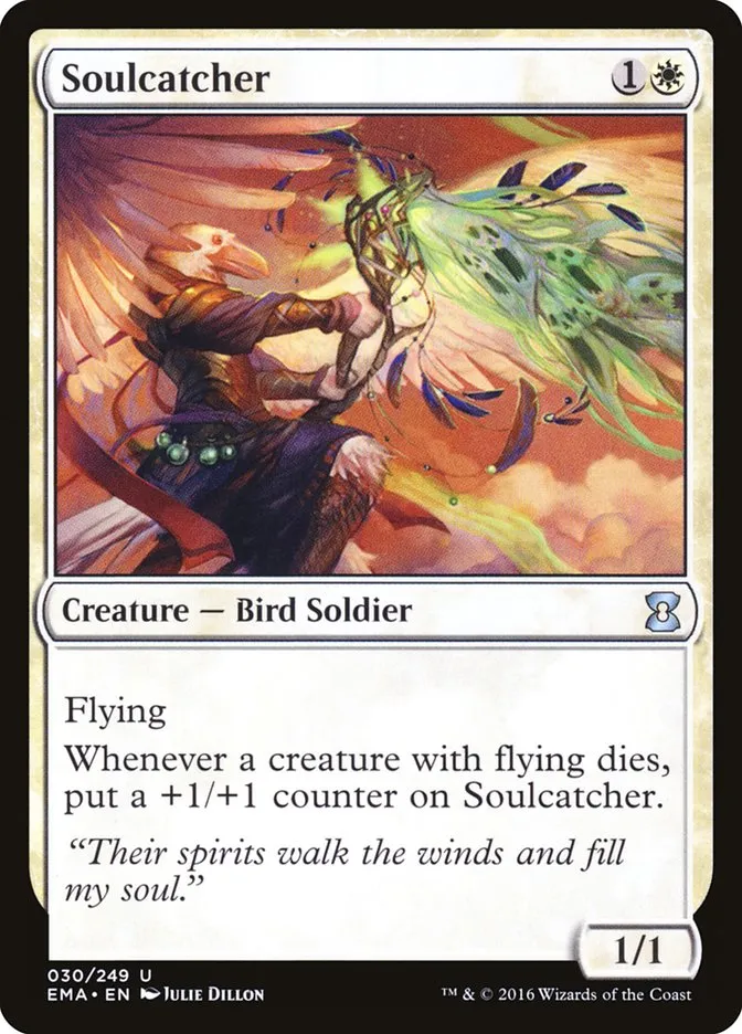 2016 Eternal Masters Soulcatcher uncommon #30 unlisted card image