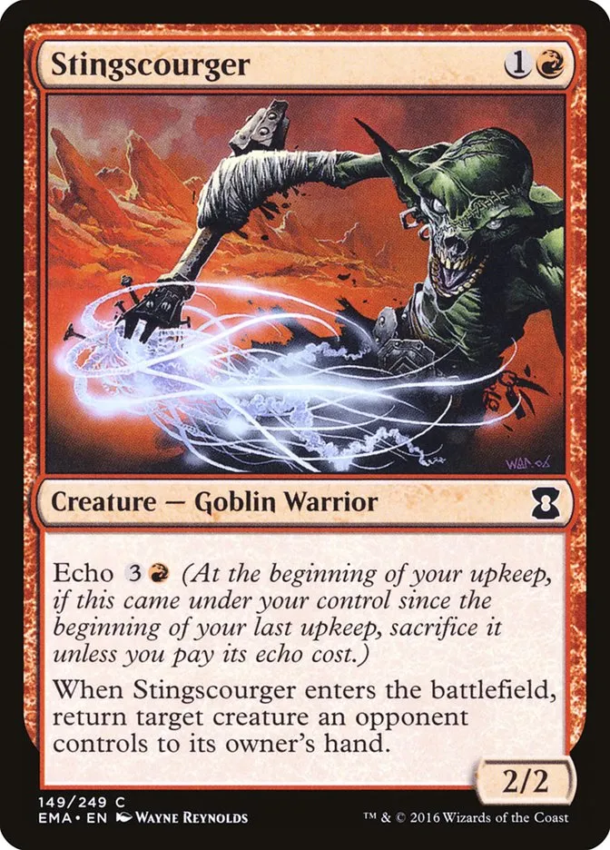 2016 Eternal Masters Stingscourger common #149 unlisted card image