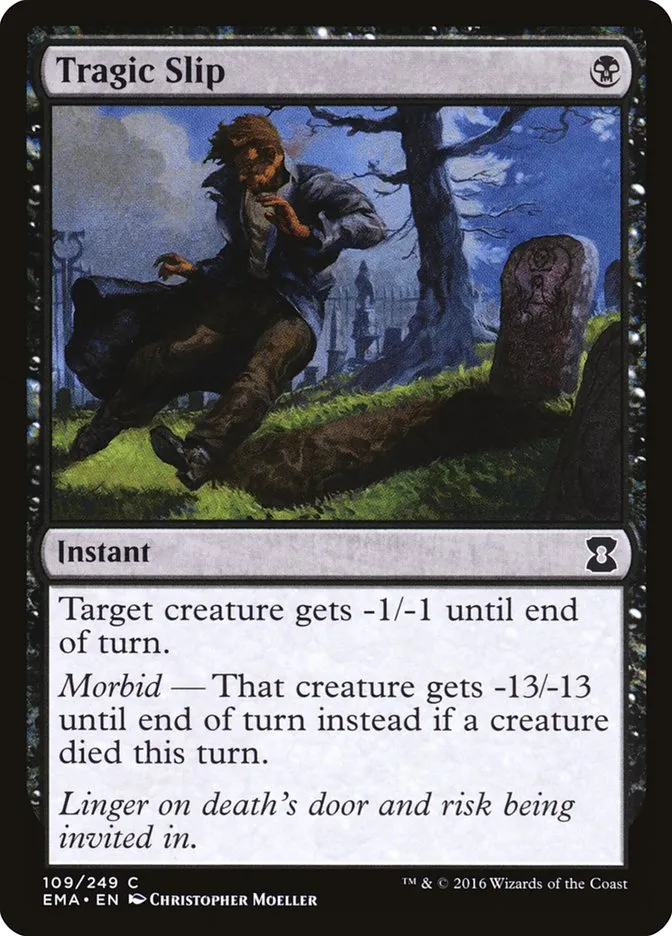 2016 Eternal Masters Tragic Slip common #109 unlisted card image