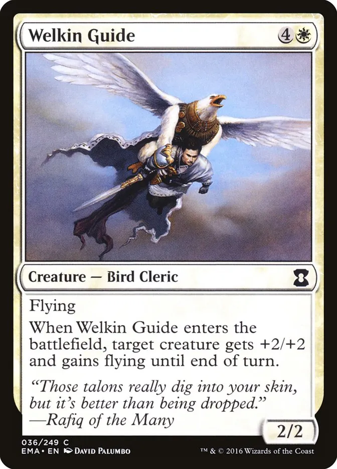 2016 Eternal Masters Welkin Guide common #36 unlisted card image