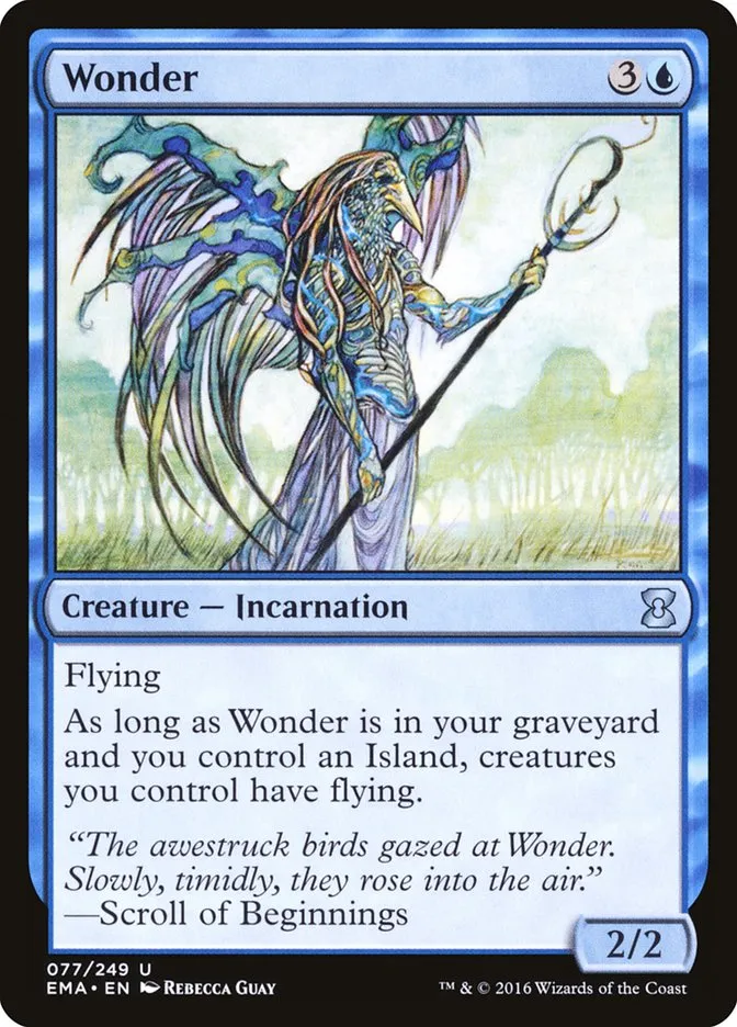2016 Eternal Masters Wonder uncommon #77 unlisted card image
