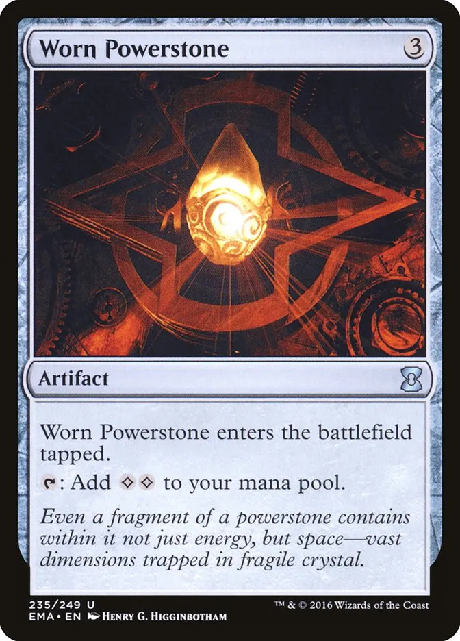 2016 Eternal Masters Worn Powerstone uncommon #235 unlisted card image