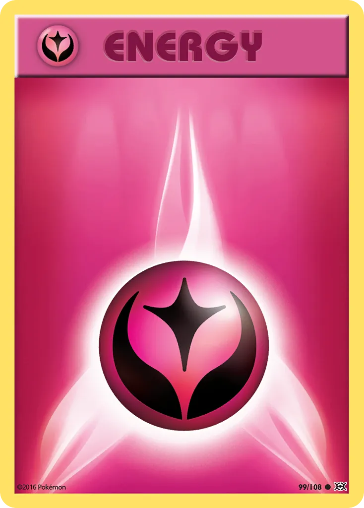 2016 Evolutions Fairy Energy Common #099/108 Common card image