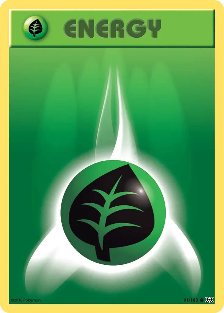 2016 Evolutions Grass Energy Common #091/108 Common card image