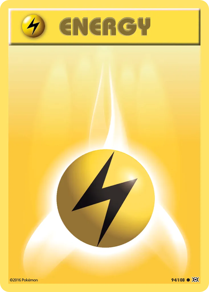 2016 Evolutions Lightning Energy Common #094/108 Common card image